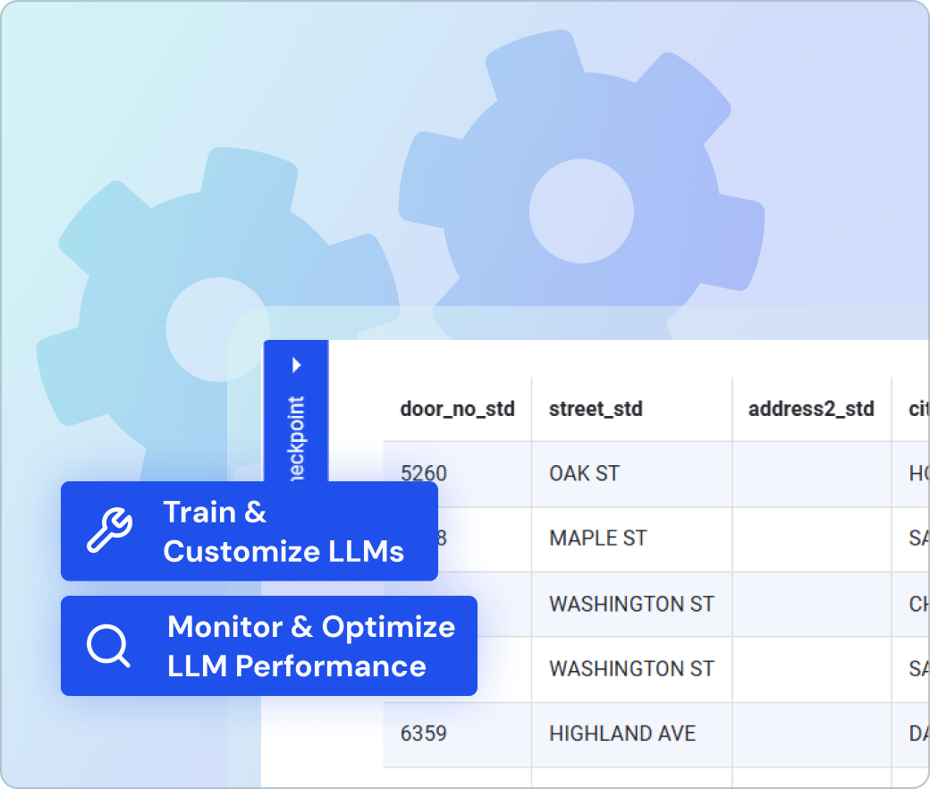 Customize, Train, and Optimize LLMs